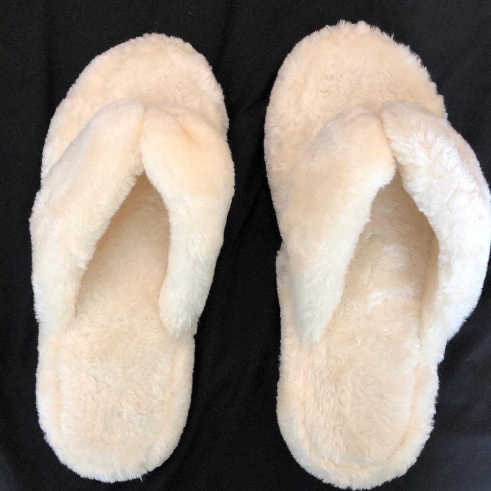 Fuzzy slippers